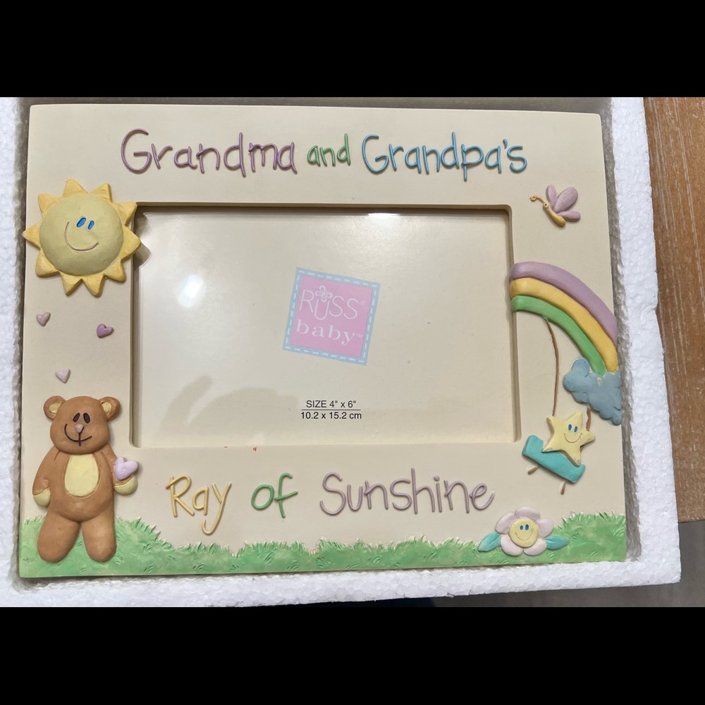 4x6 Baby Photo Frame - Brand New